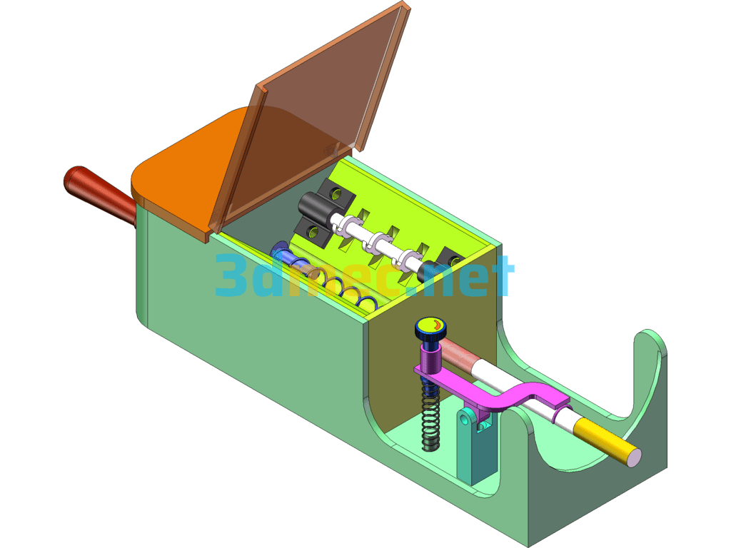 Manual Or Electric Cigarette Making Machine - 3D Model SolidWorks Free Download