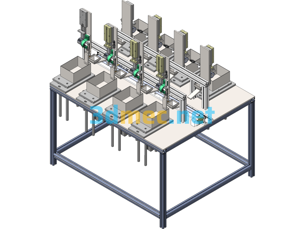 Pellet Feeding Device - 3D Model SolidWorks Free Download