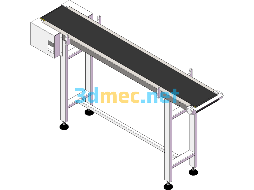 Conveyor Belt - 3D Model SolidWorks Free Download