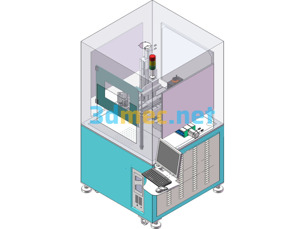 Automatic Resistance Welding Equipment (Already Produced) - 3D Model SolidWorks Free Download