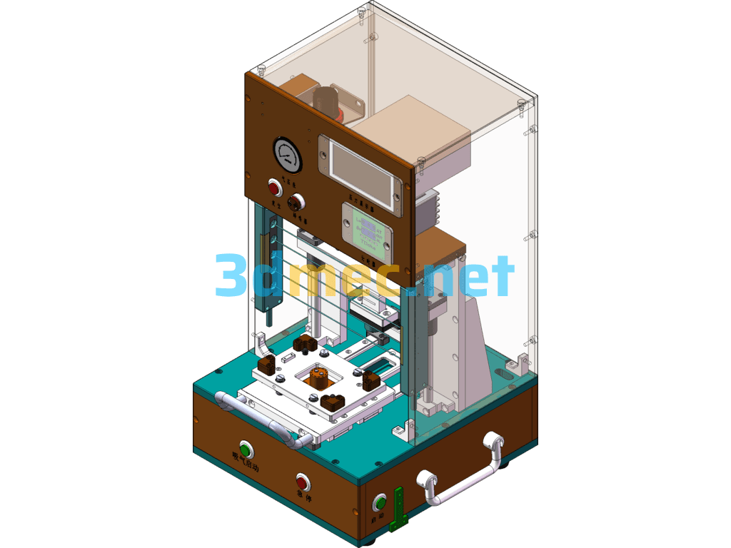 Watch Magnetic Ring Pressing Equipment, Jig (Already In Mass Production) - 3D Model SolidWorks Free Download