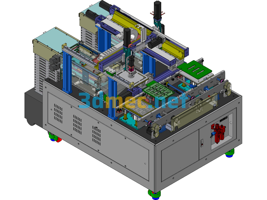 Automatic Tray Replacement Equipment (Loader) - 3D Model SolidWorks Free Download