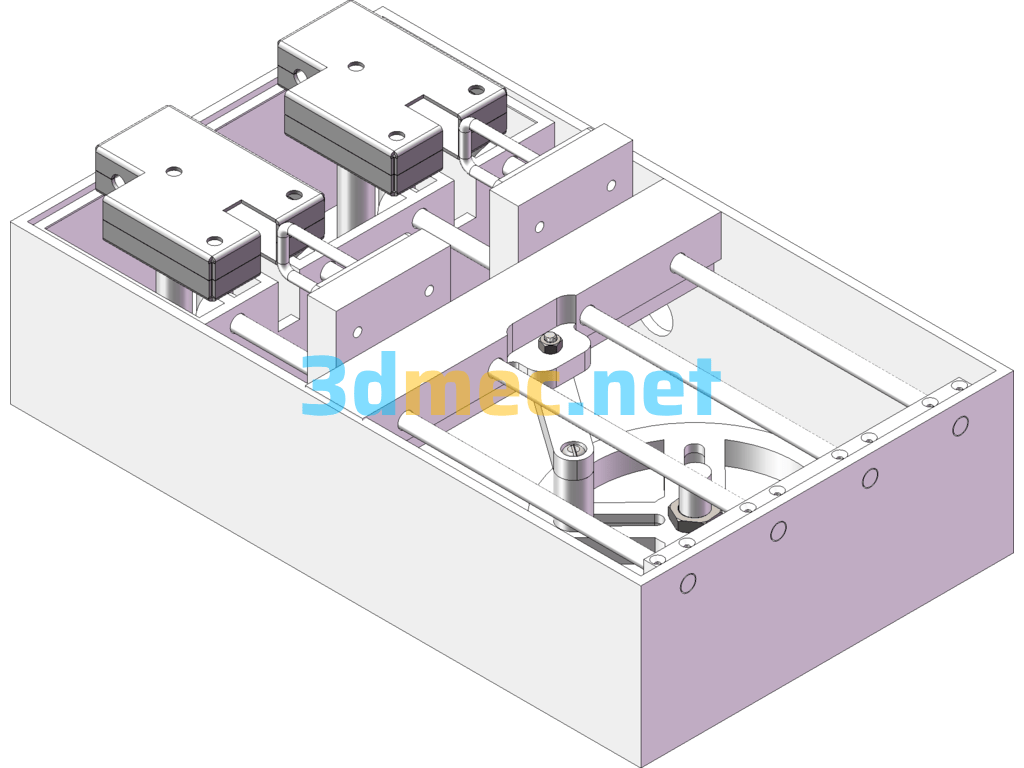 Electromagnetic Lock Test Device - 3D Model SolidWorks Free Download