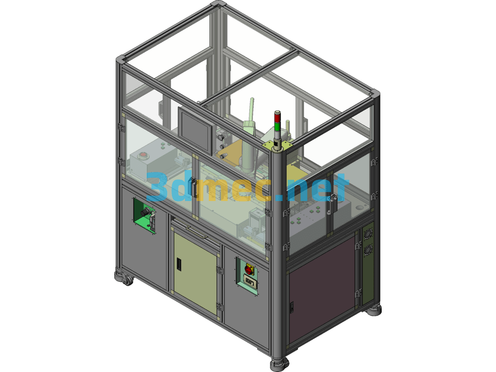 PCB Arrangement And Combination Automatic Insertion Equipment (Mass Production Equipment Including DFM) - 3D Model SolidWorks Free Download