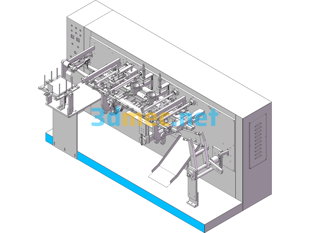 Horizontal Automatic Packaging Machine - 3D Model SolidWorks Free Download