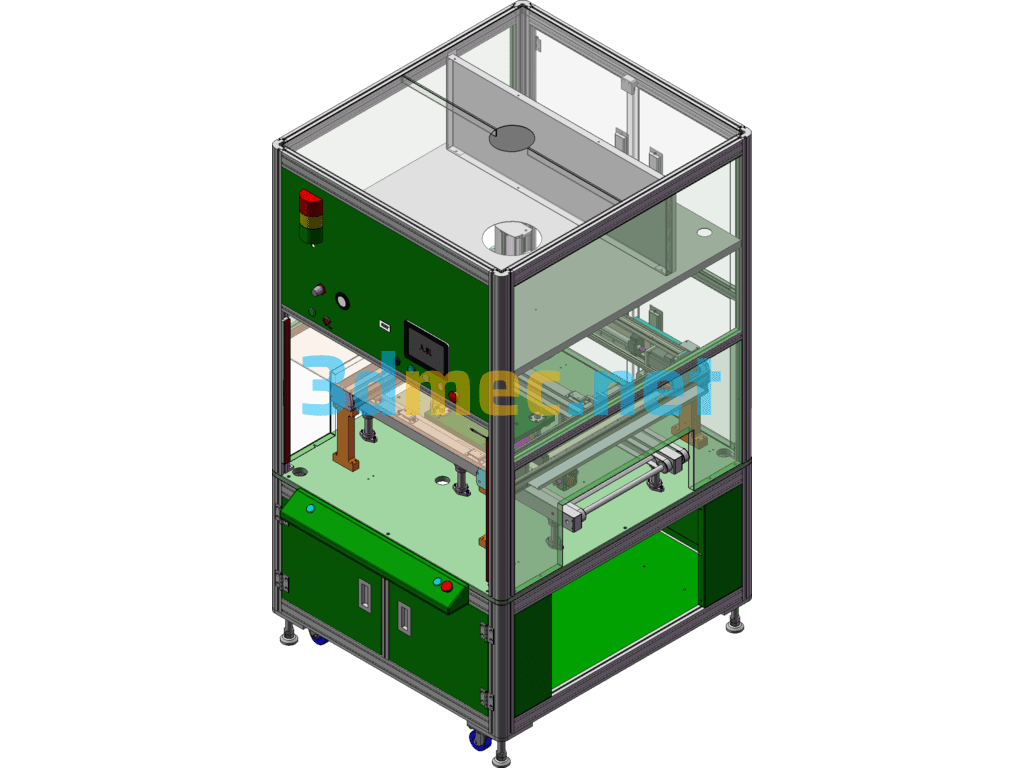 Homemade Dispensing System (Including DFM) - 3D Model SolidWorks Free Download