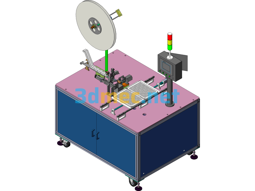 Cutting And Plating Equipment (Including Detailed DFM) - 3D Model SolidWorks Free Download