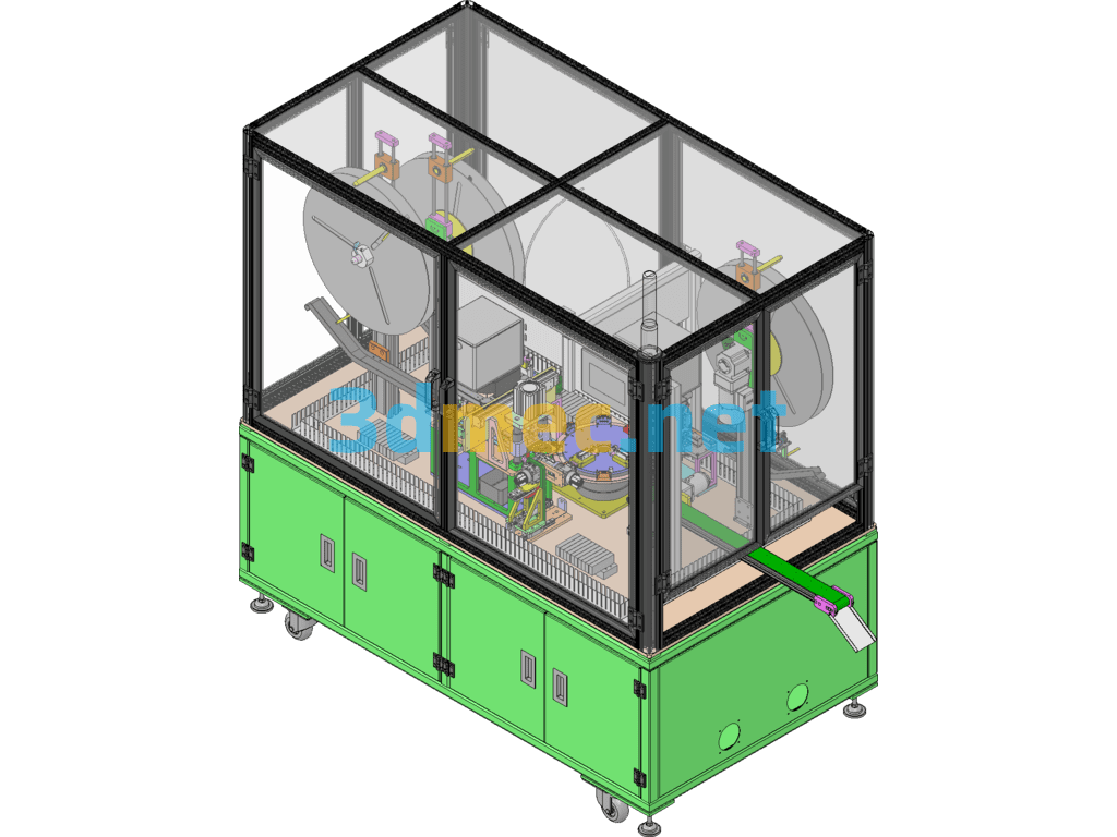 Bending Laser Welding Equipment (Produced Including DFM, BOM) - 3D Model SolidWorks Free Download