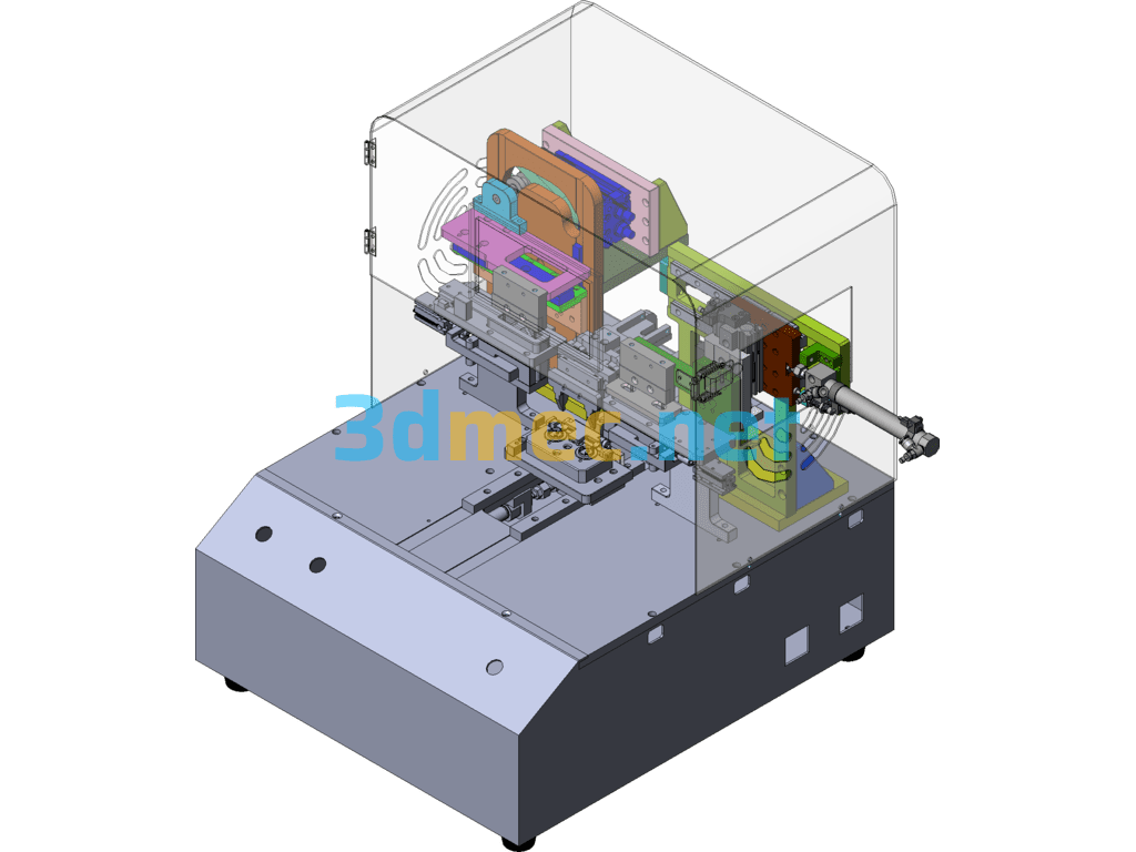 Tinning Machine Semi-Automatic Feeder Equipment (Produced Including DFM, PDF) - 3D Model SolidWorks Free Download