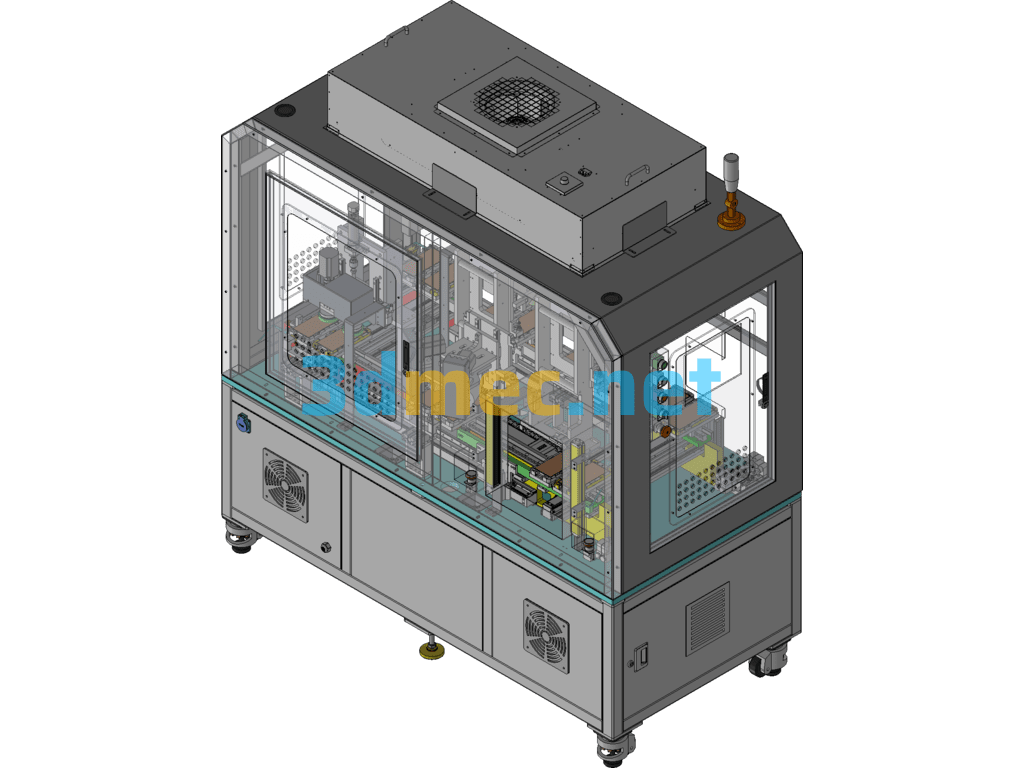 Circulation Washing And Decontamination 3C Cleaning Equipment - 3D Model Exported Free Download