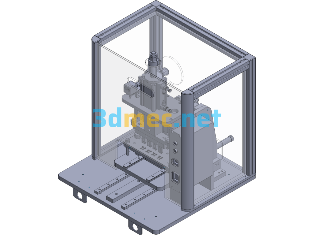 Shrapnel Assembly Pneumatic Motor - 3D Model Exported Free Download