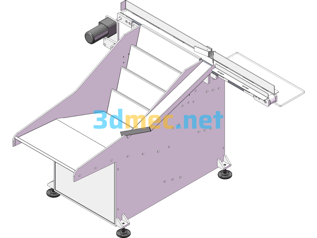 Cylindrical Hardware Loading Machine - 3D Model SolidWorks Free Download