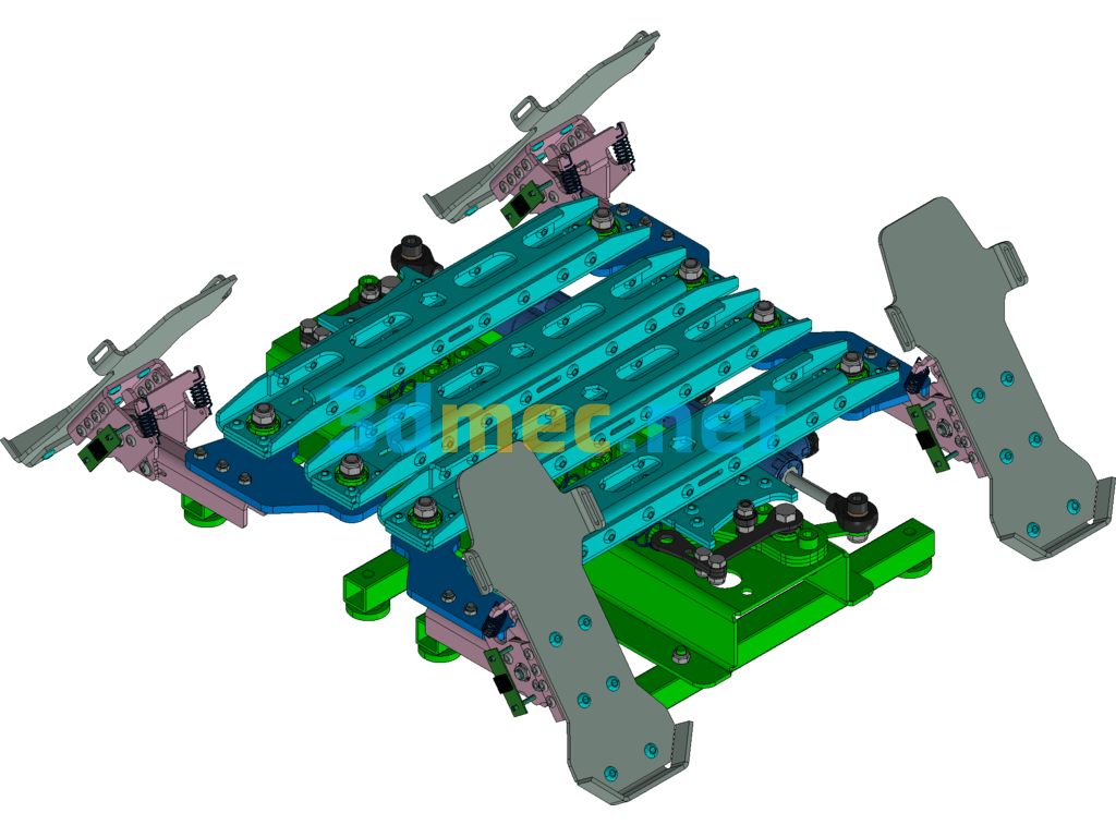 Stampede Test Equipment - 3D Model Exported Free Download