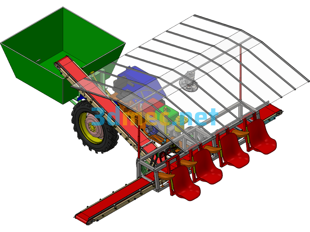 Multifunctional Picking Operation Platform - 3D Model SolidWorks AutoCAD-ZWCAD Free Download