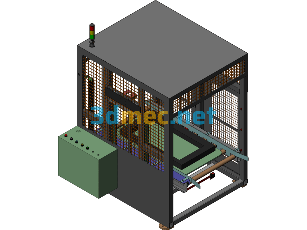 Cantilever Hoist Complete 3D Set Of Drawings + Engineering Drawings - 3D Model SolidWorks Free Download