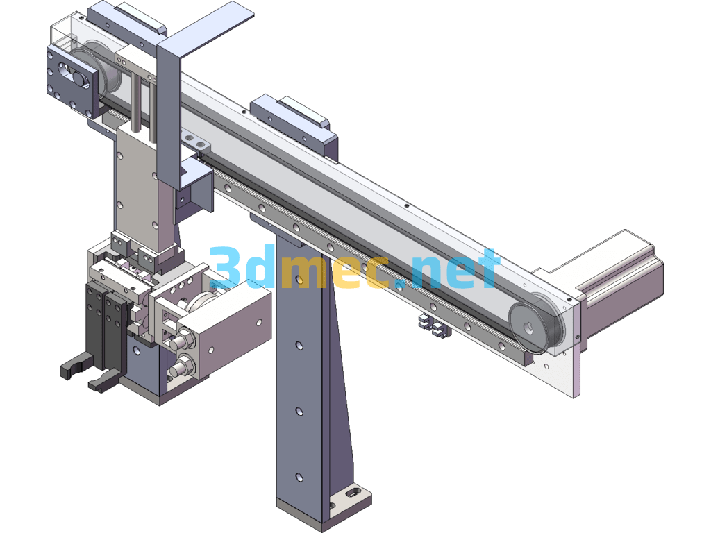 Complete Drawings Of Various Cylinder Structures For Gripping, Loading, Unloading, Transporting And Transferring Materials - 3D Model SolidWorks Free Download