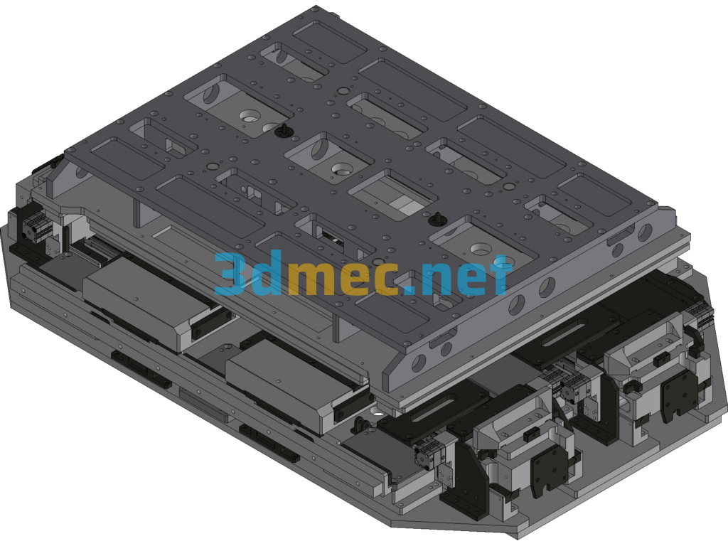 Pallet Seal Automatic Welding Mold - 3D Model Exported Free Download