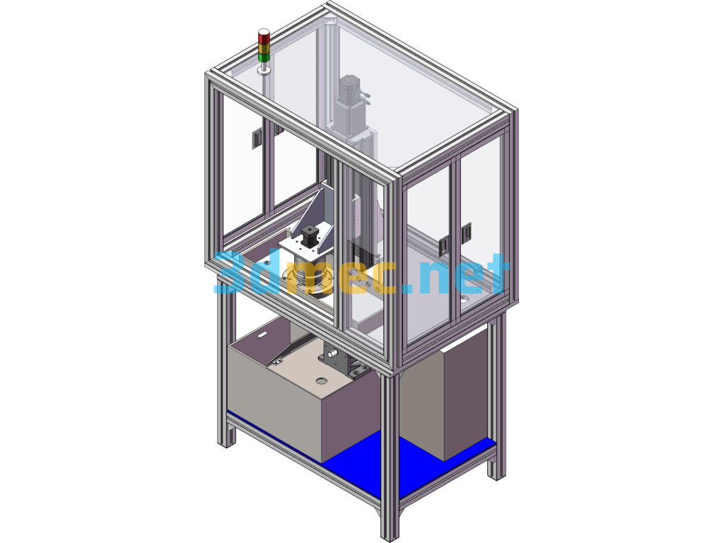 Ring Grinding Machine - 3D Model SolidWorks Free Download