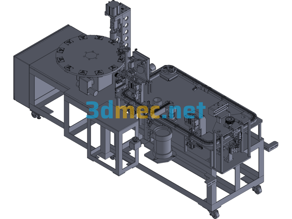 Inspection Device For Welded Parts/Finished Products - 3D Model Exported Free Download