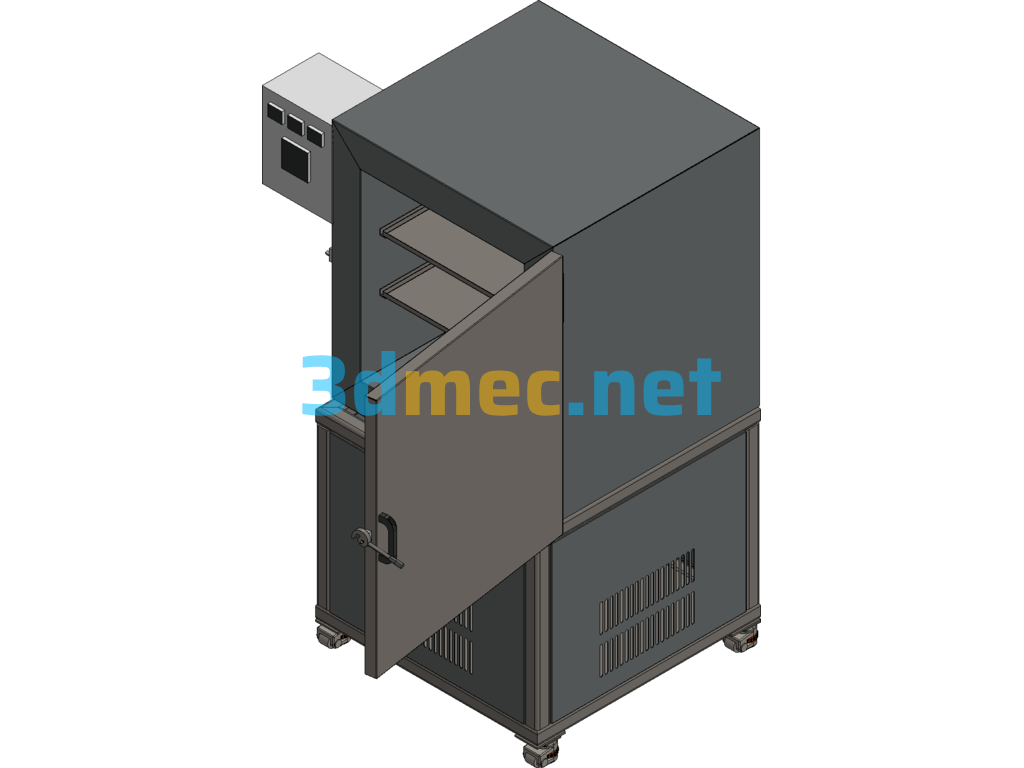 Vertical Oven - 3D Model Exported Free Download