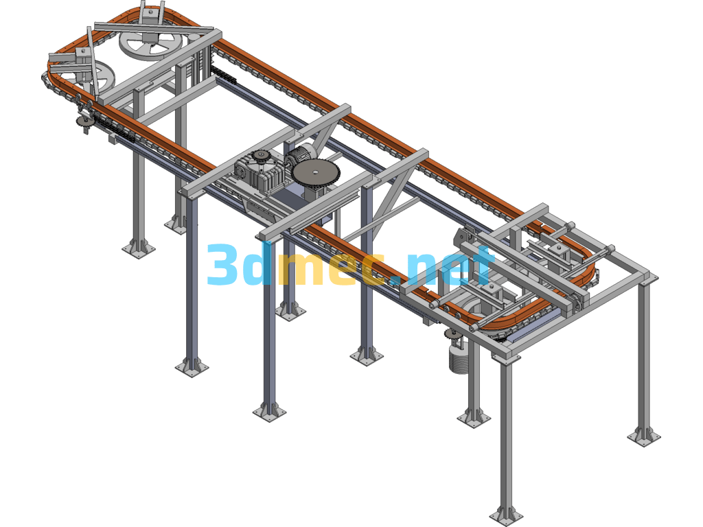 Fully Automatic Soldering Machine - 3D Model SolidWorks Free Download