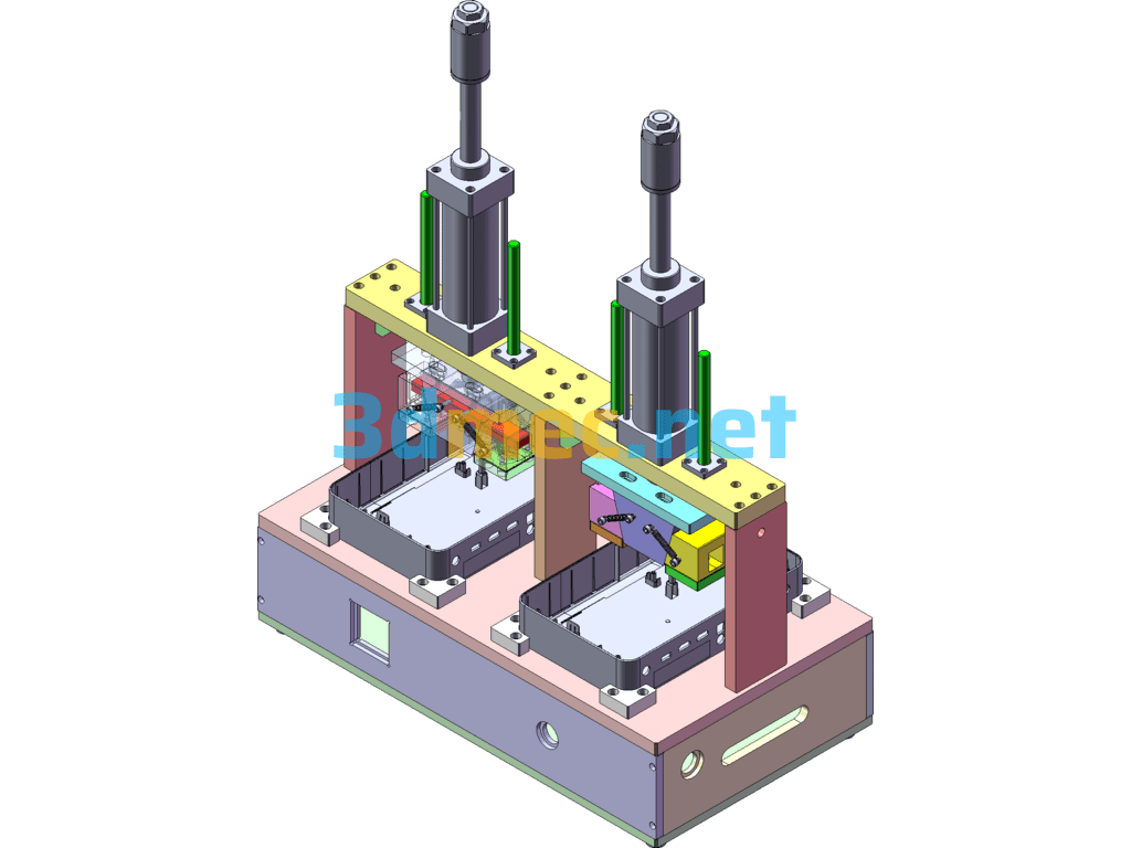 Plastic Shell Calibration Fixture 03-PACE E406 - 3D Model SolidWorks Free Download