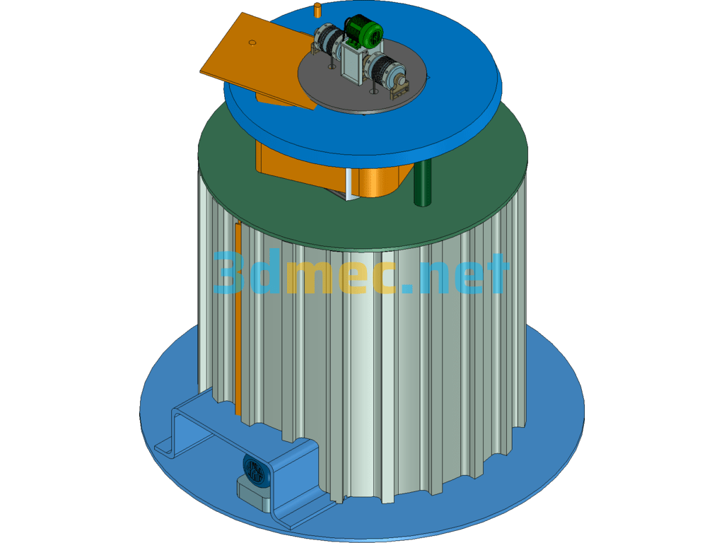 Bicycle Garage - 3D Model SolidWorks Free Download