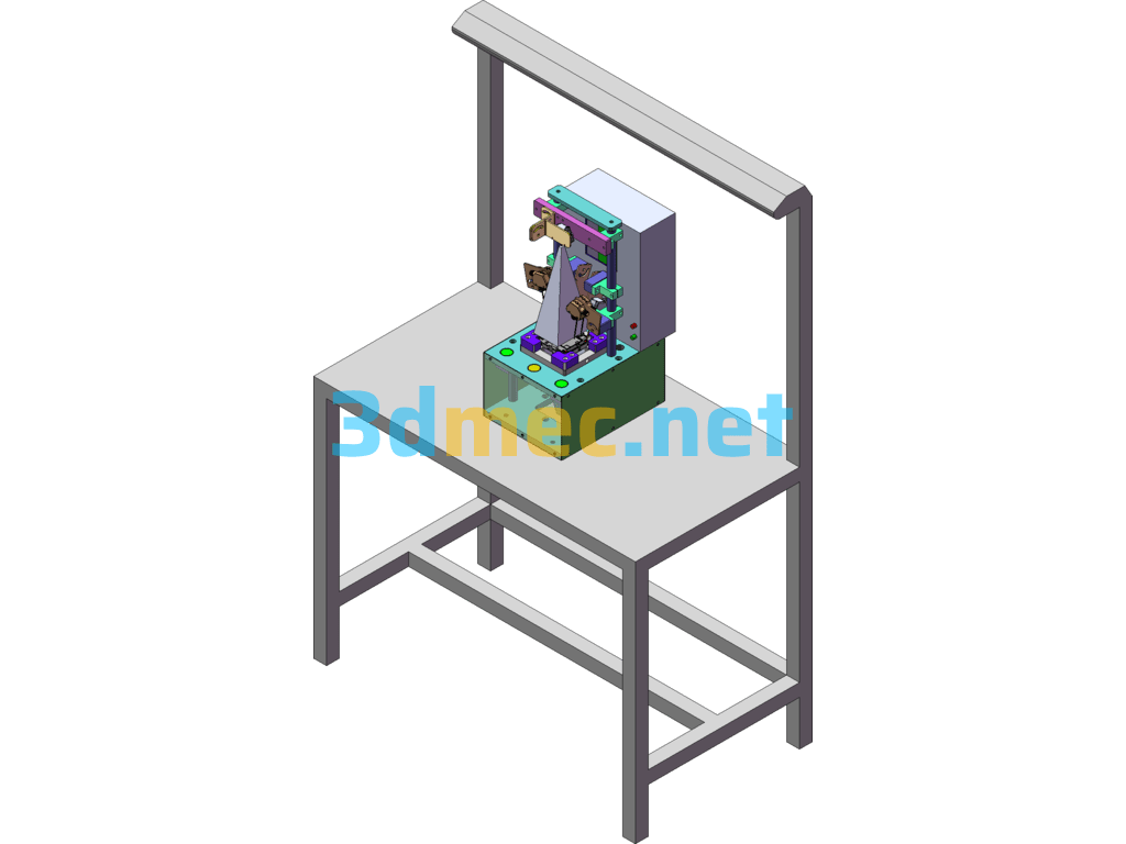 Electrical Testing Equipment/Flatness Testing Equipment - 3D Model SolidWorks Free Download