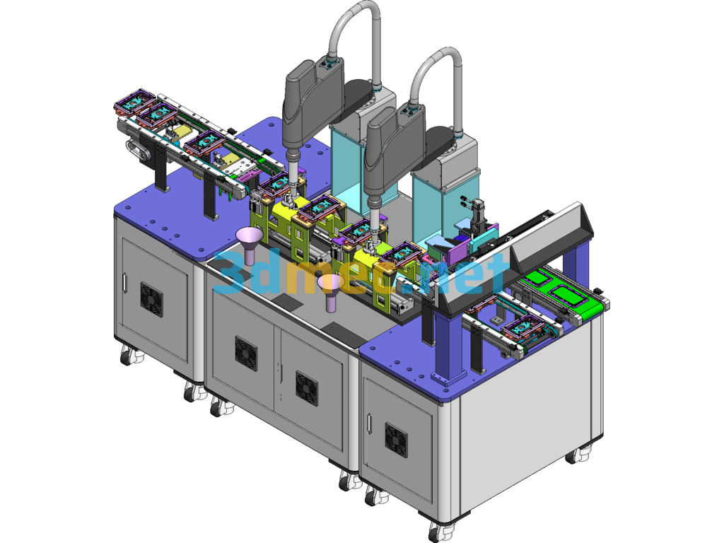 Mobile Phone Screw Remover - 3D Model SolidWorks Free Download