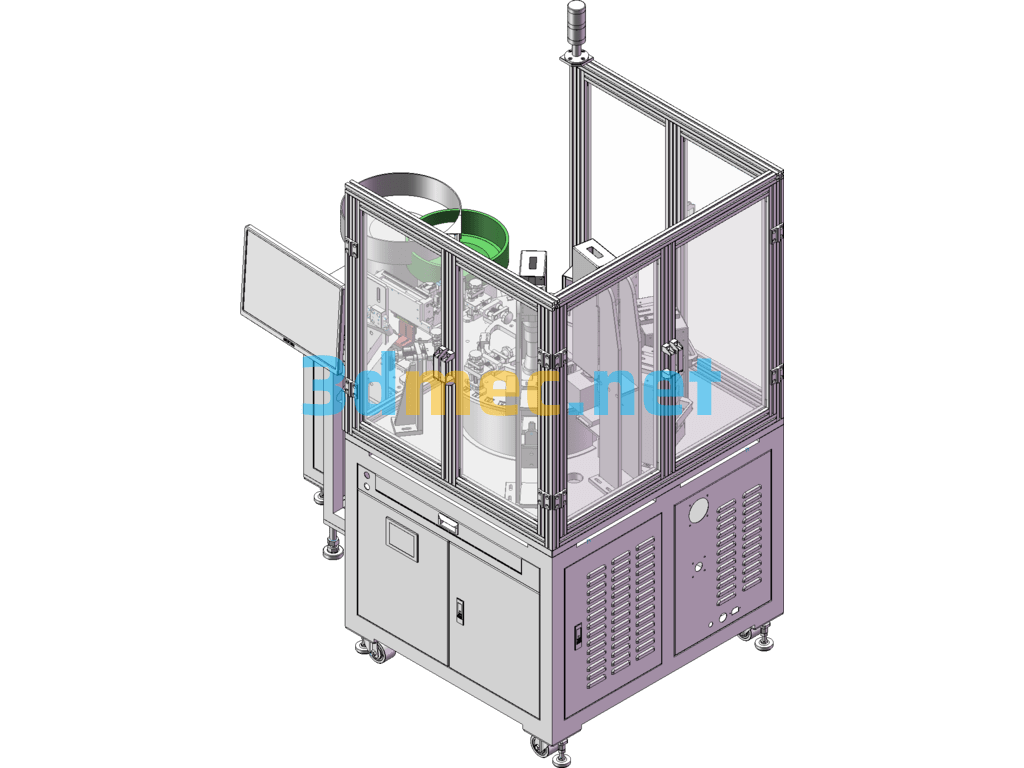 Dimensional Plane Inspection Machine Appearance Inspection Machine - 3D Model SolidWorks Free Download