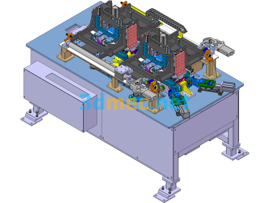 Laser Welding Fixture Equipment - 3D Model SolidWorks Free Download