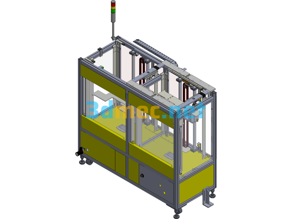 Cuipan Automatic Lifting And Transplanting Loading And Unloading Mechanism - 3D Model Exported Free Download