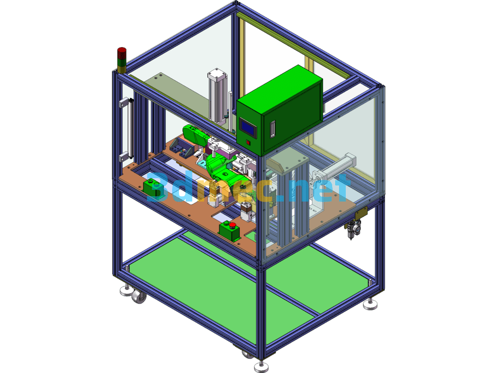 Toyota's Intake Pipe Water Nozzle Cutting Machine (V1-T092 Pipe Cutting Machine) Has Been Put Into Production - 3D Model SolidWorks Free Download