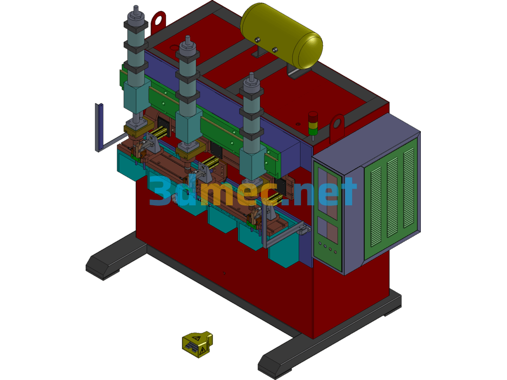 Cabinet Welding Equipment Has Been Produced - 3D Model SolidWorks Free Download