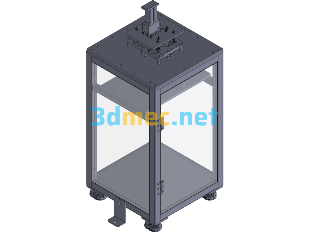 Equipment For Removing Residual Material After Injection Molding - 3D Model Exported Free Download