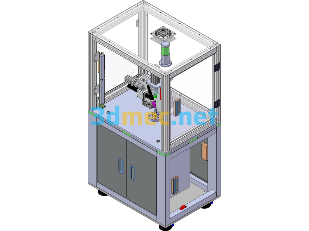 Automatic Argon Arc Welding Machine - 3D Model SolidWorks Free Download