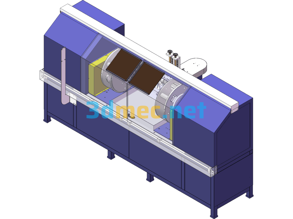 Automobile Wall Welding Machine - 3D Model SolidWorks Free Download