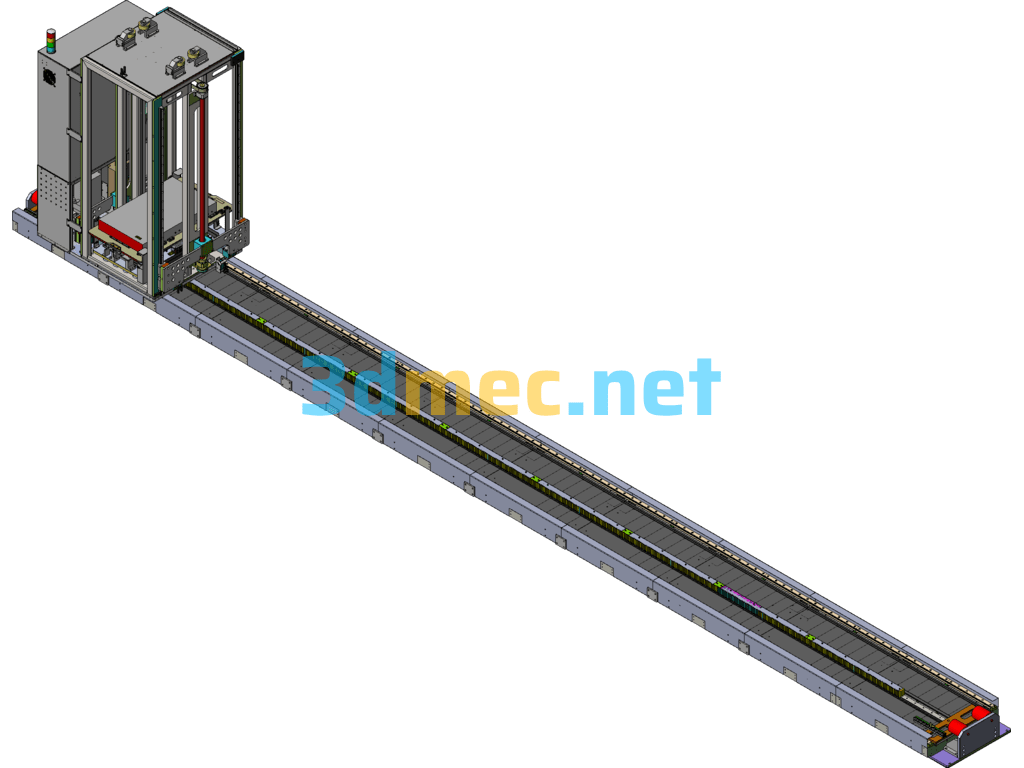 Walking Stacker - 3D Model SolidWorks Free Download