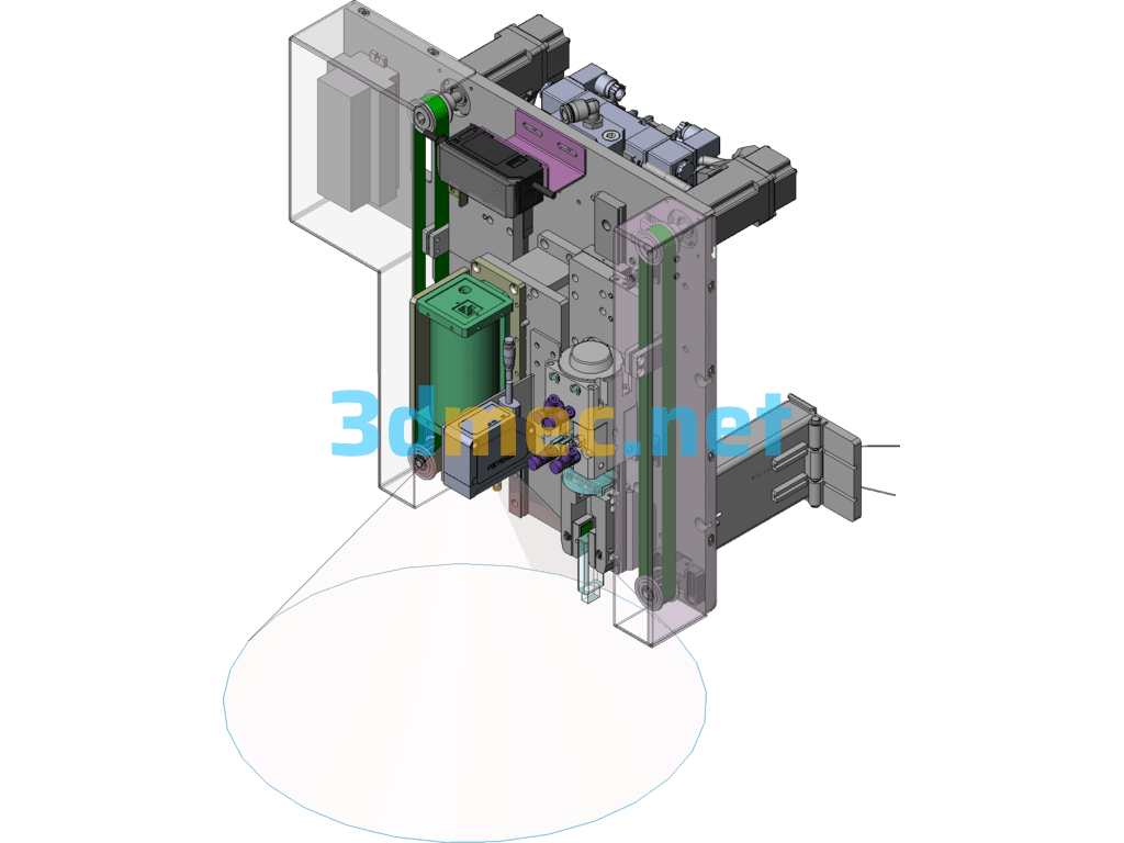 Remove The USB Drive Component - 3D Model SolidWorks Free Download