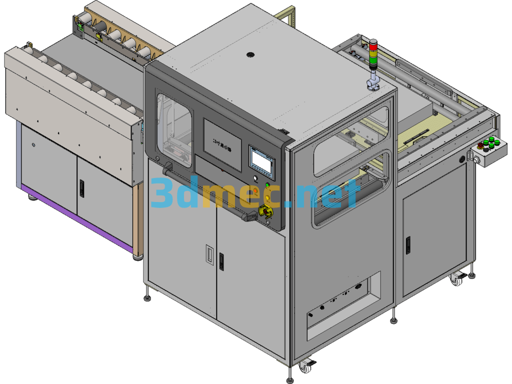 Safety NG Installation Station - 3D Model SolidWorks Free Download