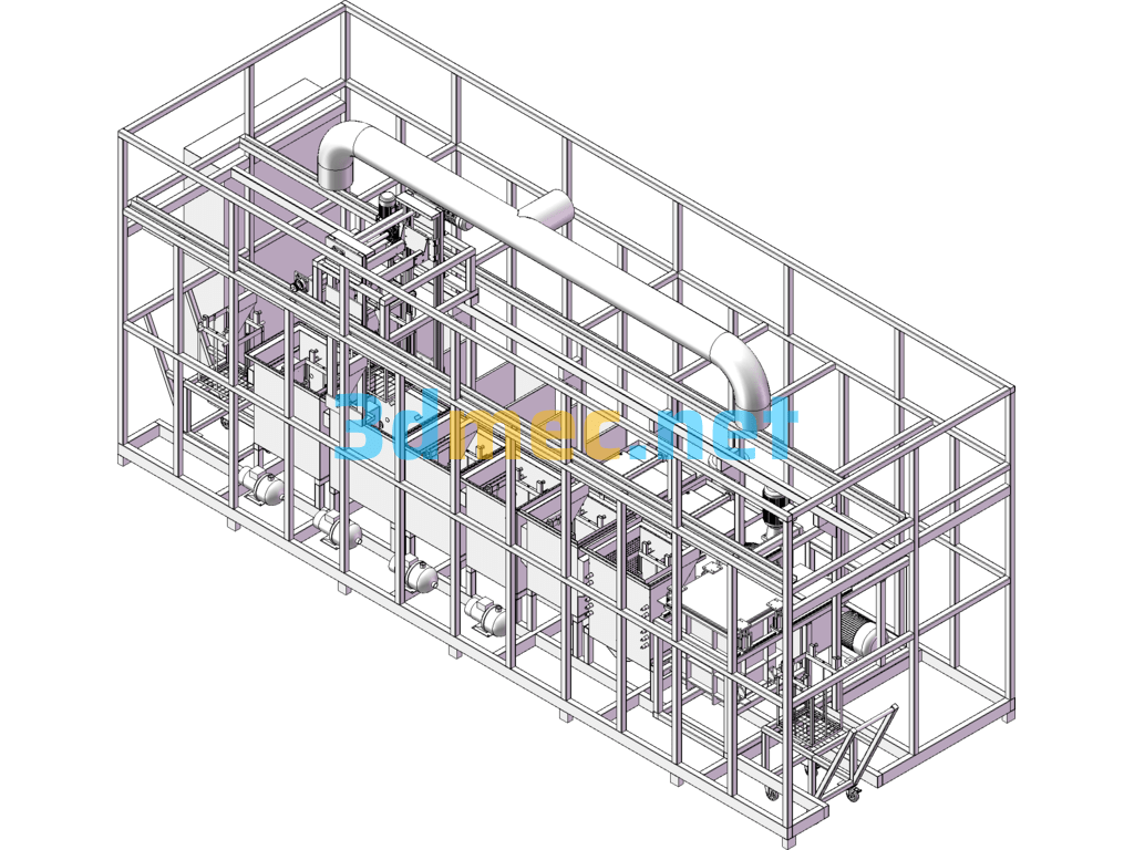 Washing Machine - 3D Model SolidWorks Free Download