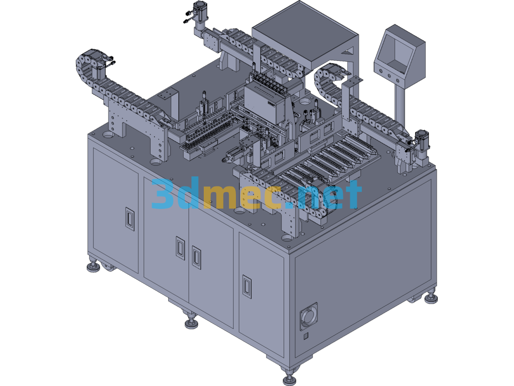 TYPE-C Various Electrical Measurements, Impedance + Automatic Machine - 3D Model Exported Free Download