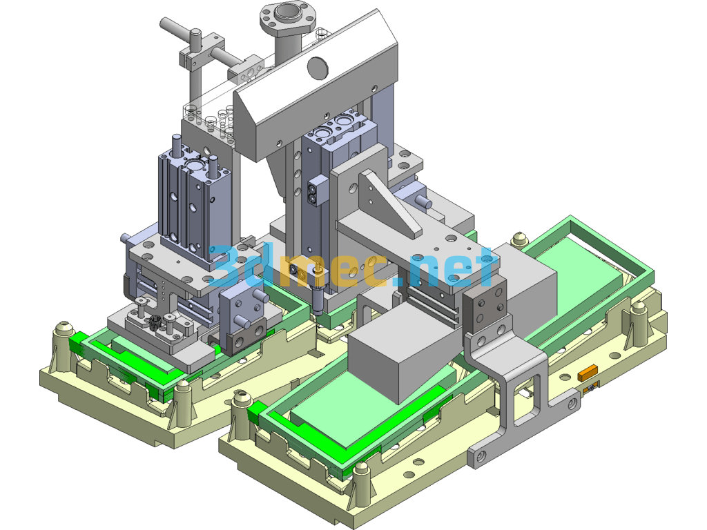 Multifunctional Gripper Robot Gripper - 3D Model SolidWorks Free Download