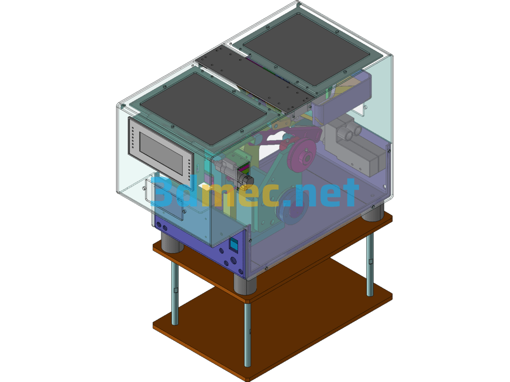 Compact Automatic Wire Feeder - 3D Model Exported Free Download