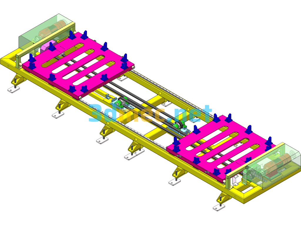 Automatic Mobile Loading Platform - 3D Model Exported Free Download