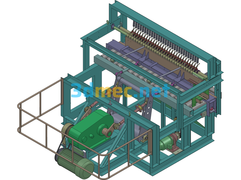 Multiple Blanking Machines - 3D Model SolidWorks Free Download