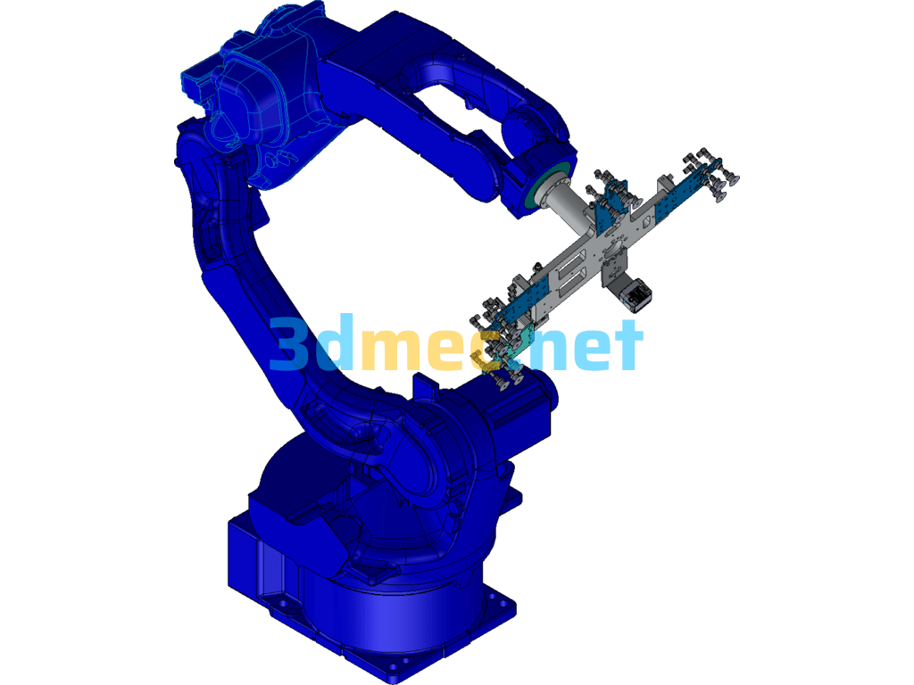 Robot Material Detection Gripper - 3D Model SolidWorks Free Download