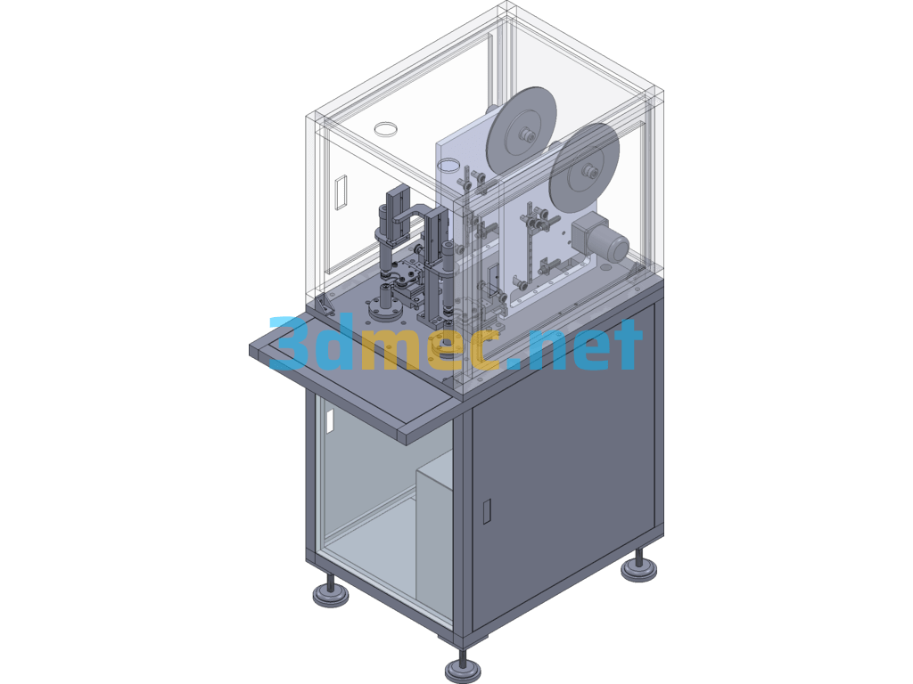 Second Generation Improved 3D+ Engineering Drawing Of Bench Grinder - 3D Model SolidWorks Free Download