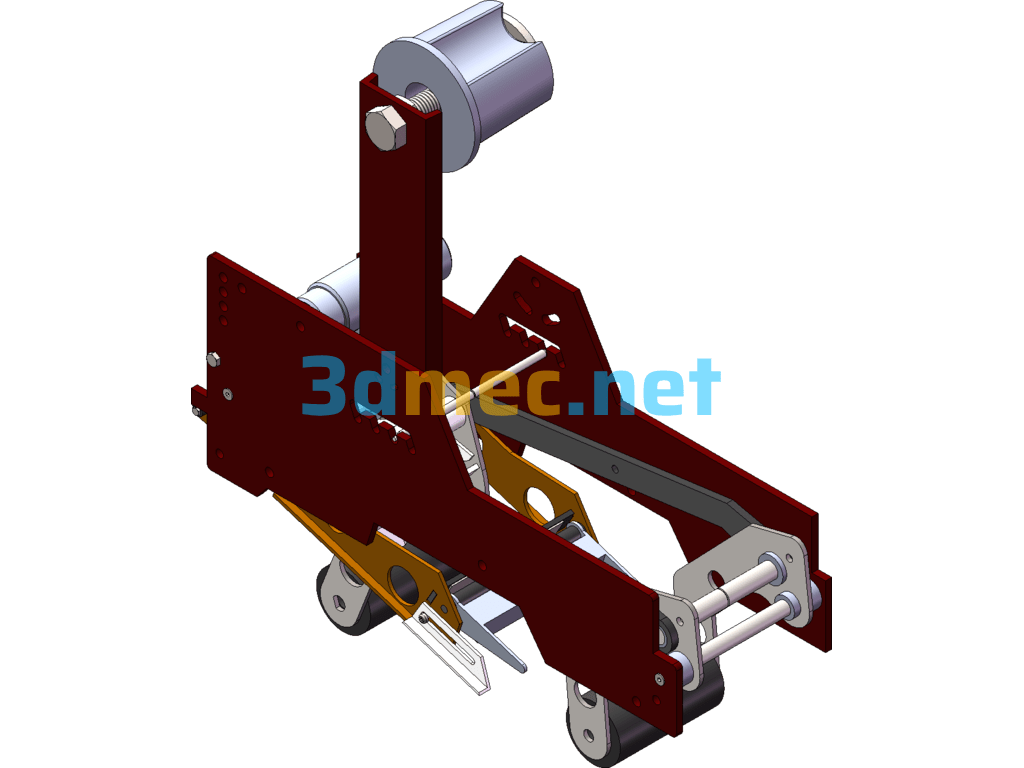 New Universal Carton Sealing Machine - 3D Model SolidWorks ProE Creo.Parametric Free Download