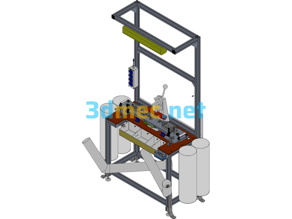 Sunroof Assembly Line PA10 OFFLINE Assembly Station - 3D Model SolidWorks Free Download